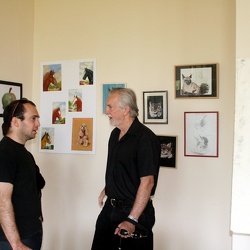 Exhibition of Paintings in Memory of Hagar Edlund, July 2010