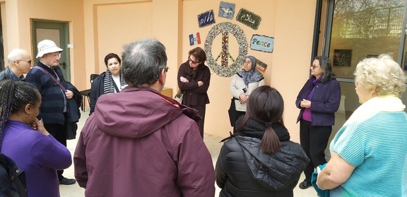 Belgian group from Religions for Peace visit